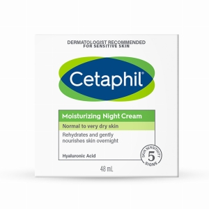 CETAPHIL Krem Nawilżający Na Noc z Kwasem Hialuronowym - 48ml