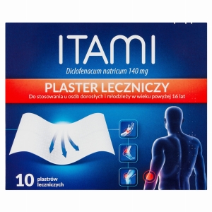 Itami (Diclodermex) plaster lecz. x 10