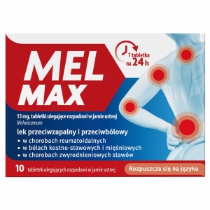 Mel Max tabl.uleg.rozp. w ust. 15mg x 10