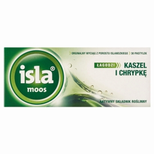 Isla-Moos pastyl.do ssania x 30  /INTRA/