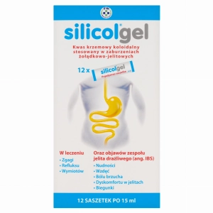 Silicolgel żel doust. 15ml x 12 sasz.