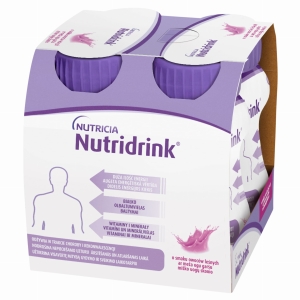Nutridrink owoce leśne płyn 125ml x 4