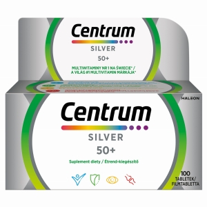 Centrum Silver 50+ multiwitaminy suplement diety 100 tabletek
