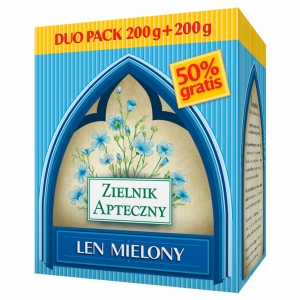 Len mielony duo pack  200g + 200g