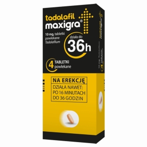 Tadalafil Maxigra tabl.powl. 10mg x 4