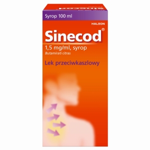 Sinecod syrop  1,5mg/1ml  100 ml