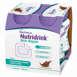Nutridrink Skin Repair czekolad. 200ml x 4