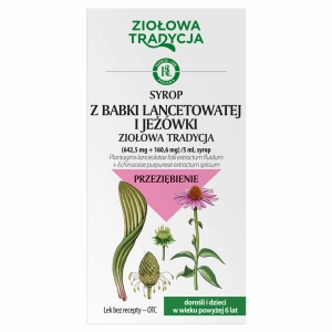 Syrop z babki lancetowatej i jeżówki 125g