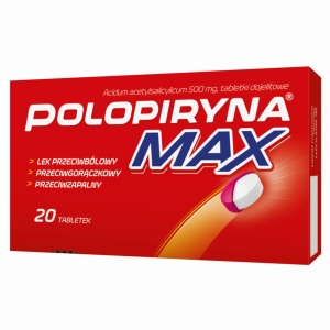 Polopiryna MAX tabl.dojelit. 500mg x 20