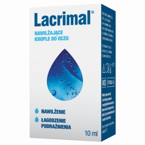 Lacrimal Krople do oczu nawilżające 10ml