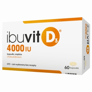 Ibuvit D3 4000 IU kaps.miękkie  x 60