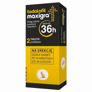 Tadalafil Maxigra tabl.powl. 10mg x 2