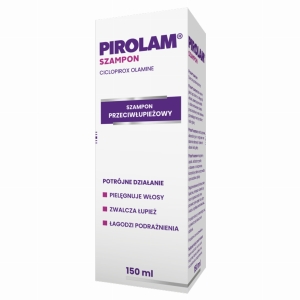 PIROLAM Szampon p/łupież. Wit.A+E  150ml