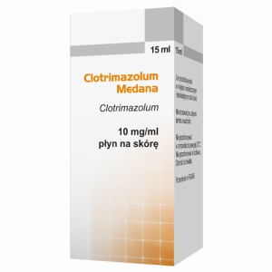 Clotrimazolum MEDANA 1% płyn 15 ml