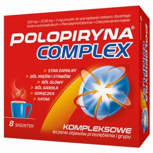 Polopiryna Complex sasz.  x 8 NowaKarta