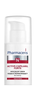 PHARMACERIS N ACTIVE-CAPILARIL Specjalny Krem Kojąco-Wzmacniający Do Twarzy - 30 ml
