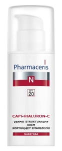 PHARMACERIS N CAPI-HIALURON-C Dermo-Strukturalny Krem Korygujący Zmarszczki SPF20 - 50 ml