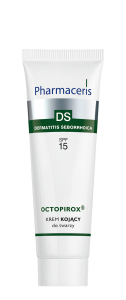 PHARMACERIS DS OCTOPIROX Kojący Krem Do Twarzy SPF15 - 30 ml