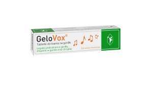 GELOVOX Tabletki Do Ssania Na Gardło Cytrus-Mentol - 20 tabletek