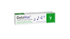 GELOVOX Tabletki Do Ssania Na Gardło Porzeczka-Mentol - 20 tabletek