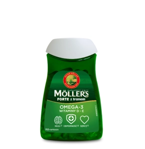 MÖLLER'S FORTE Z TRANEM OMEGA 3 - 112 kapsułek