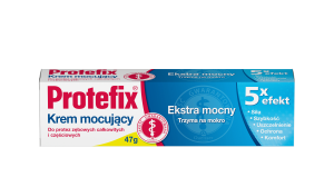 PROTEFIX Krem Mocujący Do Protez Zębowych I Częściowych EXTRA MOCNY - 47g