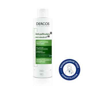 VICHY DERCOS Szampon Przeciwłupieżowy Włosy Przetłuszczające Się - 200ml