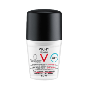 VICHY Homme [48h] Antyperspirant W Kulce Przeciw Śladom Na Ubraniach - 50ml