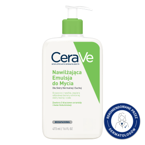 CERAVE Nawilżająca Emulsja Do Mycia Do Skóry Suchej I Normalnej - 473 ml