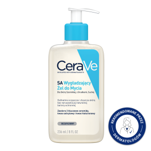 CERAVE SA Żel Wygładzający Do Mycia Z Kwasem Salicylowym Do Skóry Szorstkiej I Suchej - 236ml