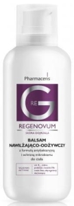 PHARMACERIS REGENOVUM Balsam Nawilżająco-Odżywczy Z Formułą Antybakteryjną i ochroną mikrobiomu, do ciała - 400 ml