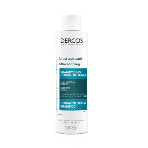 VICHY DERCOS Szampon Ultrakojący, Włosy Normalne I Przetłuszczające - 200ml