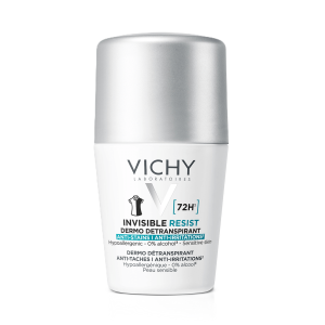 VICHY INVISIBLE RESIST [72h] Antyperspirant Roll-On Przeciw Śladom - 50ml