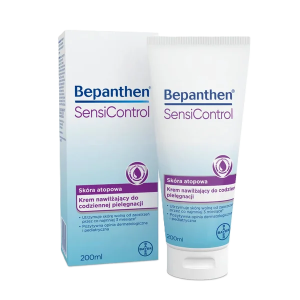 BEPANTHEN SensiControl Krem Nawilżający Do Codziennej Pielęgnacji - Skóra Atopowej - 200ml
