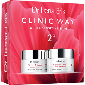 DR IRENA ERIS CLINIC WAY 2° Zestaw (Dermokrem intensywnie rewitalizujący na dzień SPF 20 - 50ml + Dermokrem głęboko ujędrniający na noc - 50ml)