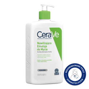 CERAVE Nawilżająca Emulsja Do Mycia Dla Skóry Normalnej i Suchej - 1000ml