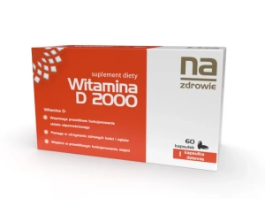 Na Zdrowie Witamina D 2000 kapsułki x 60