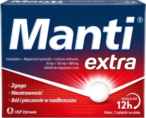 Manti Extra tabl. do rozgr. i żucia  x 20