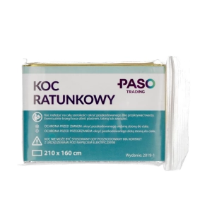 Koc ratunkowy 160cm x 210cm PASO