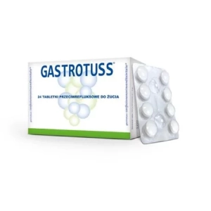 Gastrotuss tabl.do żucia  x 24