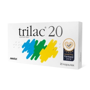 Trilac 20 kaps.twarde  x 20