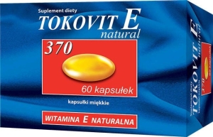 Tokovit E 370 natural kaps.elast. x 60