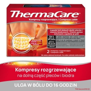 ThermaCare komp.rozgrz. plecy, biodra x2