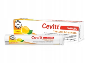 Cevitt Gardło cytryna tabl. do ssania x 20