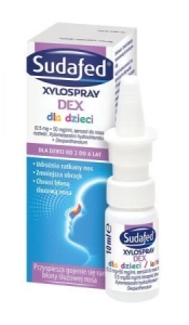 Sudafed Xylospray DEX dla dzieci aer. 10ml