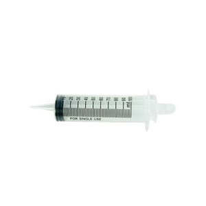Strzyk. 100ml d/cewnika z łączn.Luer 3-cz.