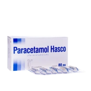 Paracetamol Hasco czop.  80mg x 10