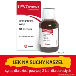 Levopront syrop 0,06g/10ml 120ml
