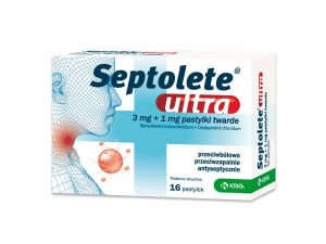 Septolete ultra past.twarde 3mg+1mg x 16
