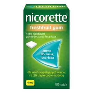 Nicorette FreshFruit  4mg  x 105
